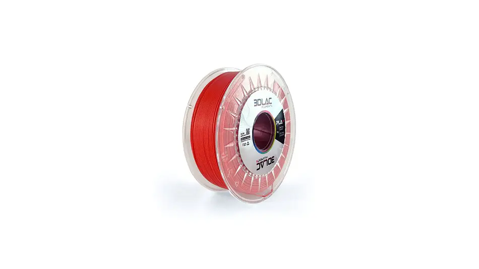 Filamento PLA Rojo 1,75mm 1kg 3DLAC | Filamentos 1