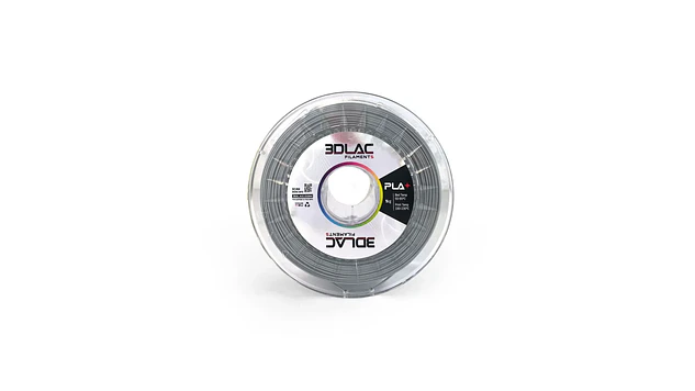 Filamento PLA Gris 1,75mm 1kg 3DLAC | Filamentos 2