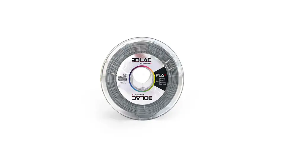 Filamento PLA Gris 1,75mm 1kg 3DLAC | Filamentos 2