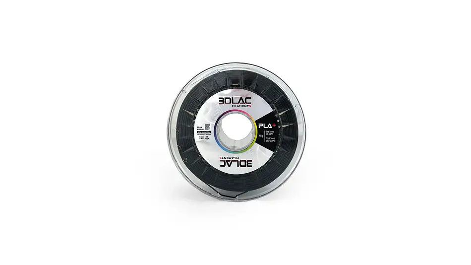Filamento PLA Negro 1,75mm 1kg 3DLAC | Filamentos 2