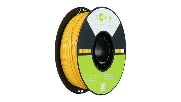 Filamento PETG Basic Amarillo 1kg Creality Soleyin | Filamentos 1