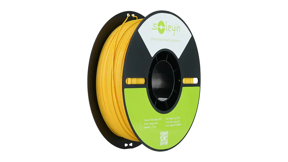 Filamento PETG Basic Amarillo 1kg Creality Soleyin | Filamentos 1
