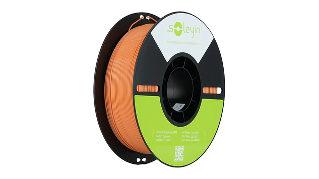 Filamento PETG Basic Naranjo Claro 1kg Creality Soleyin | Filamentos 1