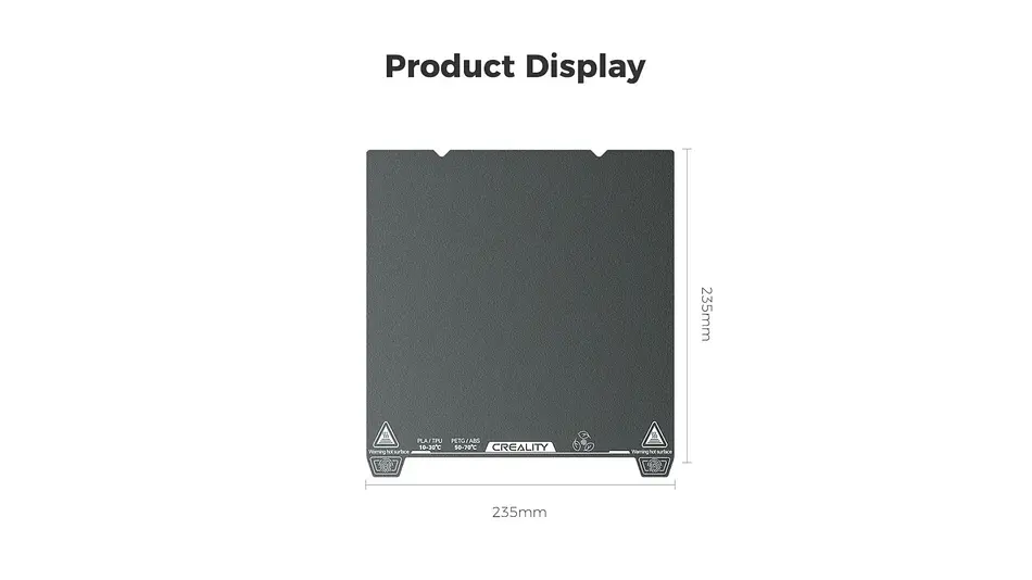 Pei en Frio Ender 3 V3 SE / KE 235x235 Doble Cara | Repuestos 3D 3