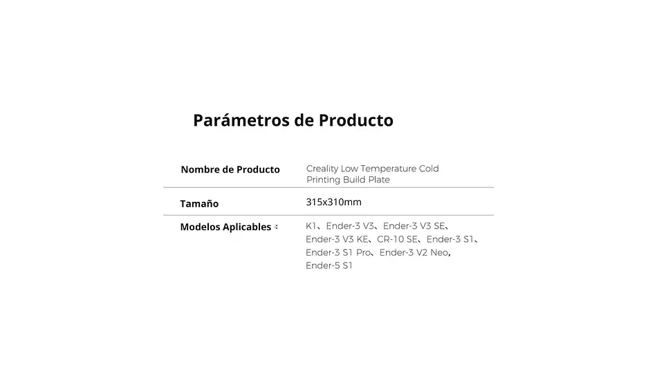 Pei en Frio K1 Max / Ender 3 V3 Plus 315x310 Doble Cara | Repuestos 3D 10