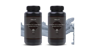 Pack 2 x Resina Gris Plus para Impresoras 3D 1000g Creality Standar | Resinas
