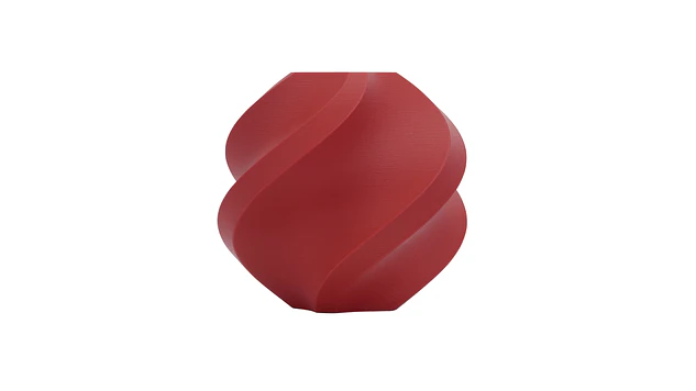 Filamento PLA Mate Rojo Oscuro Alta Velocidad Refill Bambu Lab| Filamentos 1