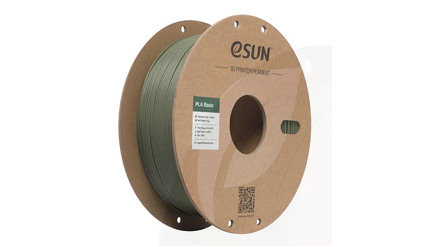 Filamento PLA Basic Verde Oliva Alta Velocidad Esun| Filamentos 1