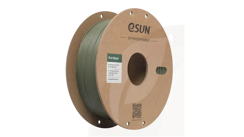 Filamento PLA Basic Verde Oliva Alta Velocidad Esun| Filamentos 1