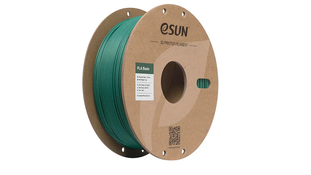 Filamento PLA Basic Verde Planta Alta Velocidad Esun| Filamentos 1