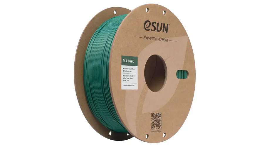 Filamento PLA Basic Verde Planta Alta Velocidad Esun| Filamentos 1
