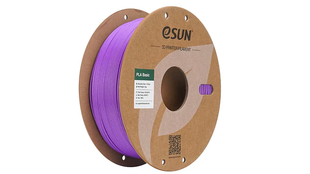 Filamento PLA Basic Morado Uva Alta Velocidad Esun| Filamentos 1