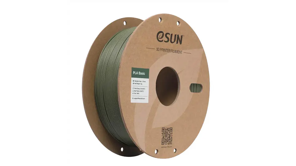 Filamento PLA Basic Verde Semi Oscuro Alta Velocidad Esun| Filamentos 1