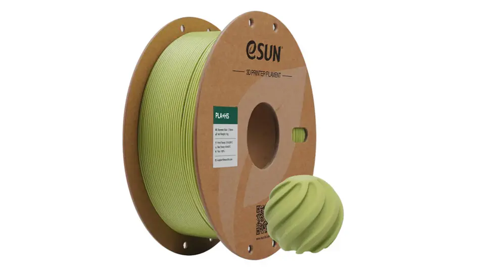 Filamento PLA+  Verde Matcha Alta Velocidad 1
