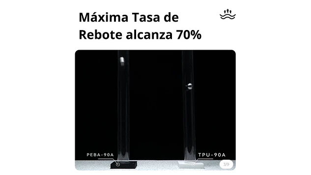 Filamento PEBA90A-LW  Gris 800 Gramos Alta Velocidad Esun | Filamentos 5