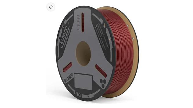 Filamento PLA-CF Fibra de Carbono Rojo Elegoo | Filementos 1
