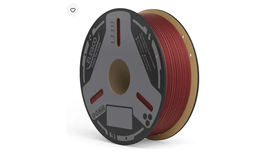 Filamento PLA-CF Fibra de Carbono Rojo Elegoo | Filementos 1