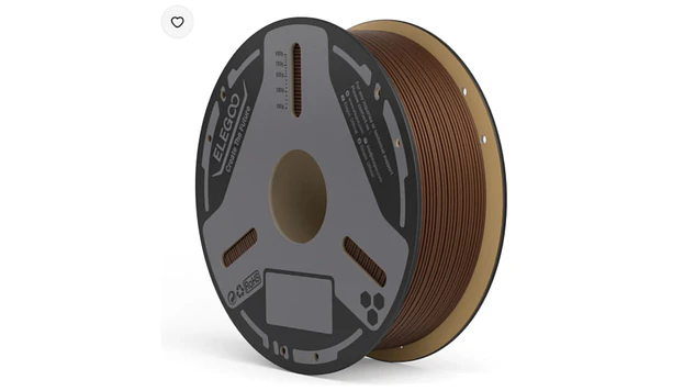 Filamento PLA-CF Fibra de Carbono Café Elegoo | Filementos 1