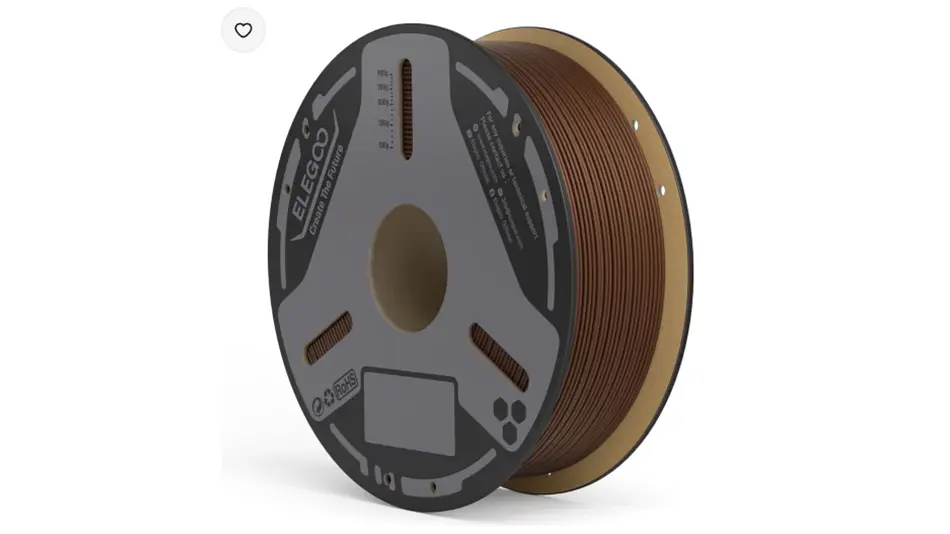 Filamento PLA-CF Fibra de Carbono Café Elegoo | Filementos 1