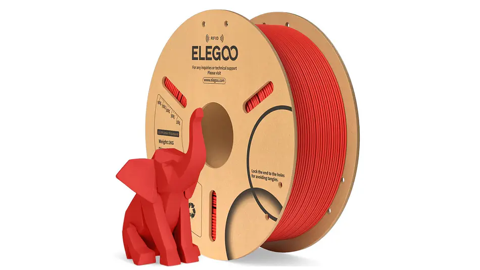 Filamento PLA RFID  Rojo Elegoo | Filamentos 1