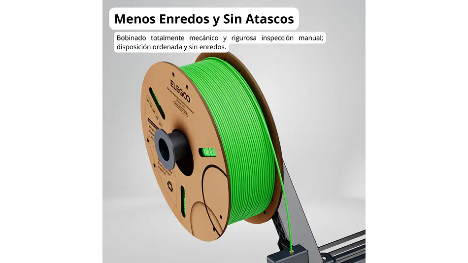 Filamento PLA RFID  Verde Mar Elegoo | Filamentos 4