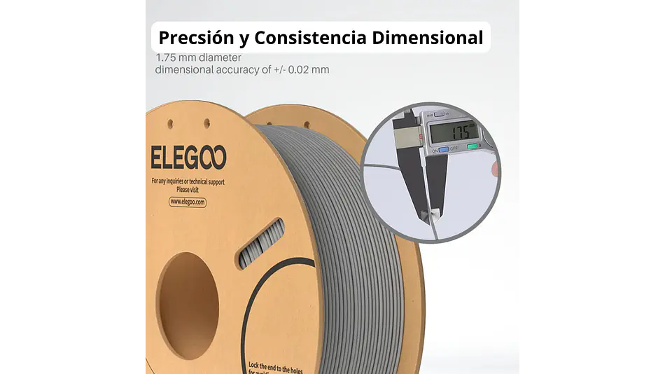 Filamento PLA RFID  Madera Elegoo | Filamentos 6