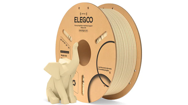 Filamento PLA RFID  Beige Piel Clara Elegoo | Filamentos 1