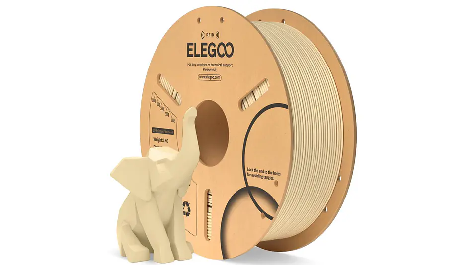 Filamento PLA RFID  Beige Piel Clara Elegoo | Filamentos 1