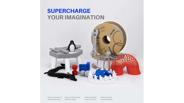 Filamento PLA RFID  Beige Piel Clara Elegoo | Filamentos 5
