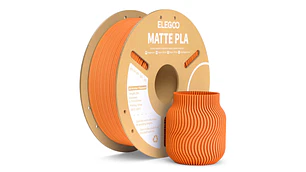 Filamento PLA MATE  Naranjo Elegoo | Filementos