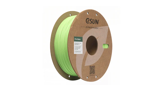 Filamento PLA Basic Verde Semi Oscuro Manzana Alta Velocidad Esun| Filamentos 1