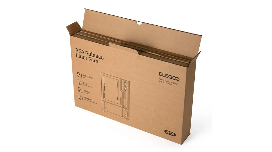 Jupiter 2 Película PFA x 3 Unidades Elegoo | Repuesto 3D 5