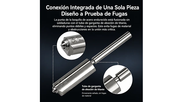 Kobra S1 Max Series Boquilla Acero Endurecido 0,4mm Anycubic | Repuestos 3D 4