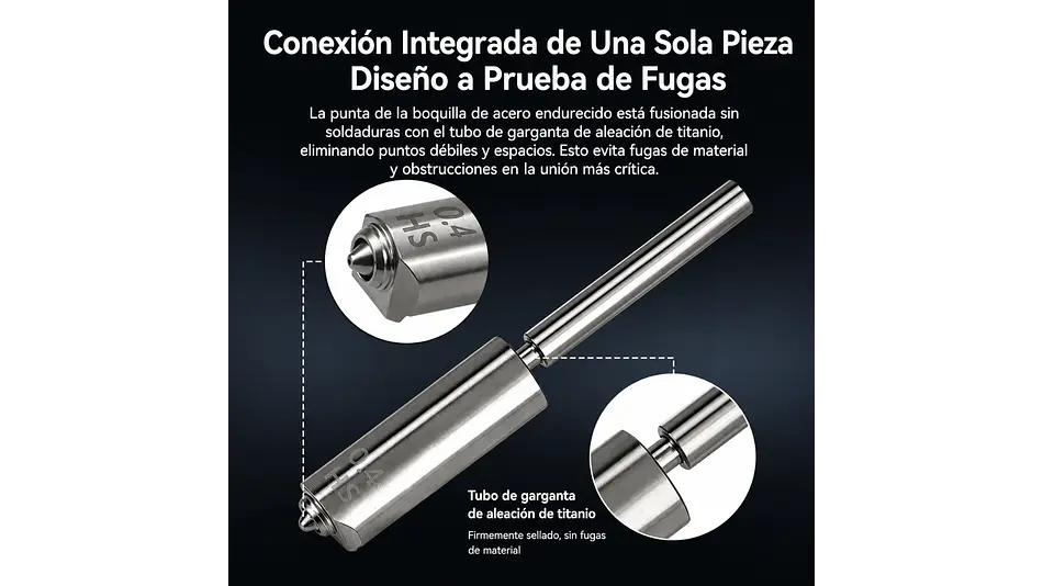 Kobra S1 Max Series Boquilla Acero Endurecido 0,4mm Anycubic | Repuestos 3D 4