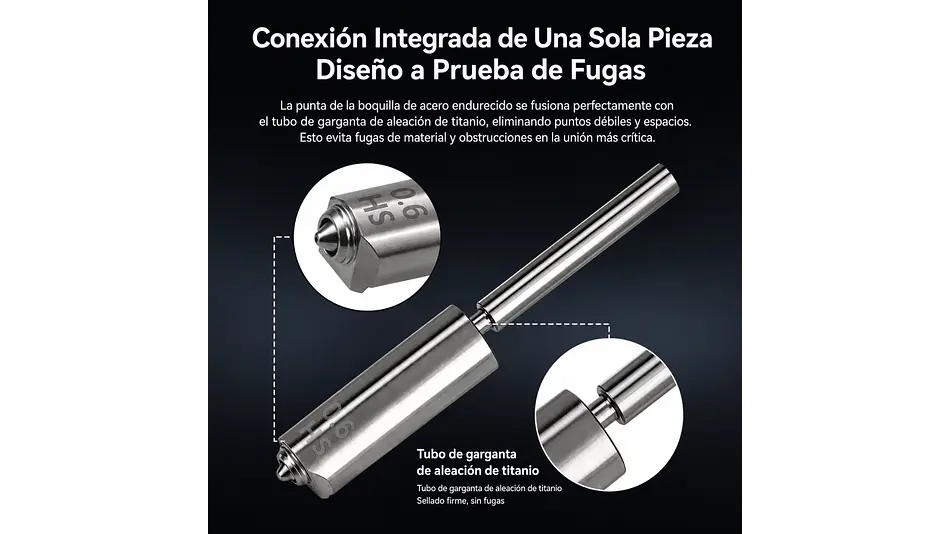 Kobra S1 Max Series Boquilla Acero Endurecido 0,6mm Anycubic | Repuestos 3D 2