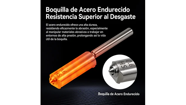 Kobra S1 Max Series Boquilla Acero Endurecido 0,6mm Anycubic | Repuestos 3D 5