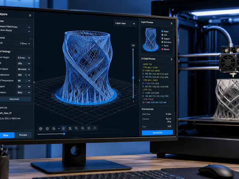 ¿Qué software se usa para imprimir en 3D?