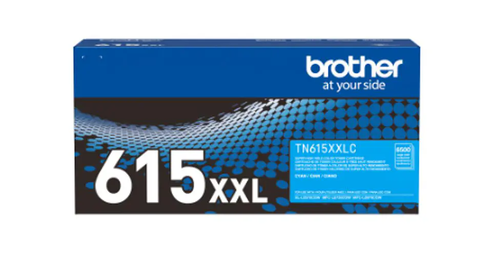 Brother TN-615 XXL Cyan | Toner Original 1