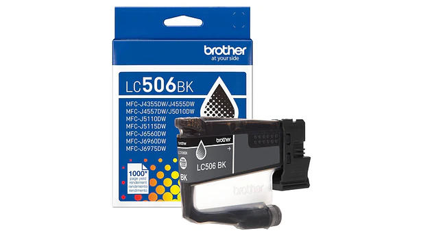 Brother LC506 Negro | Tinta Original 1