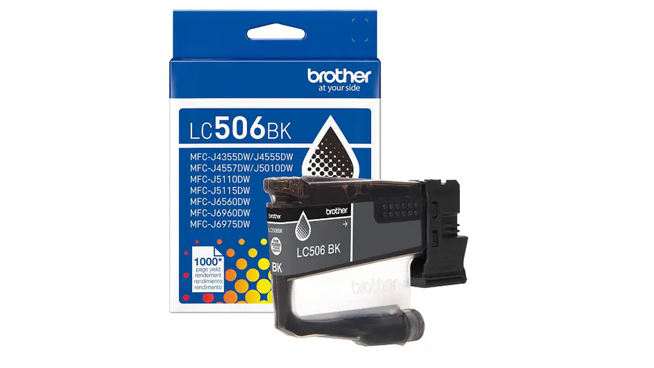 Brother LC506 Negro | Tinta Original 1