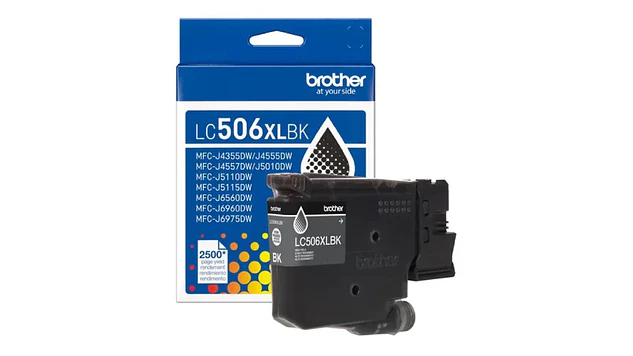 Brother LC506 XL Negro | Alto Rendimiento | Tinta Original 1