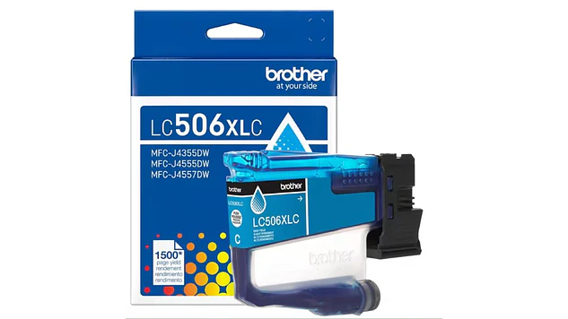 Brother LC506 XL Cyan | Alto Rendimiento | Tinta Original 1