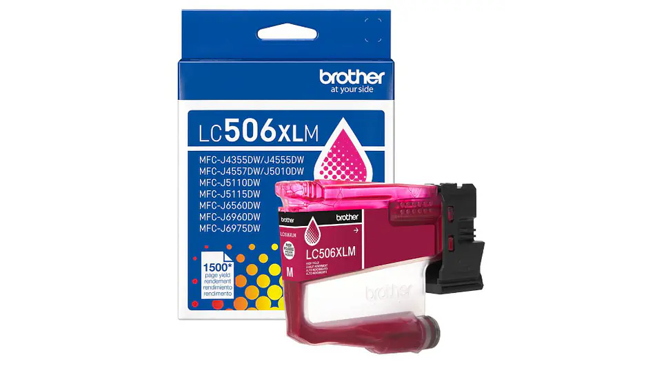 Brother LC506 XL Magenta | Alto Rendimiento | Tinta Original 1