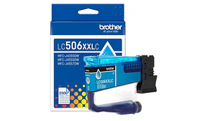 Brother LC506 XXL Cyan | Alto Rendimiento | Tinta Original
