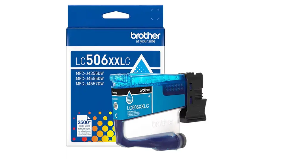Brother LC506 XXL Cyan | Alto Rendimiento | Tinta Original 1