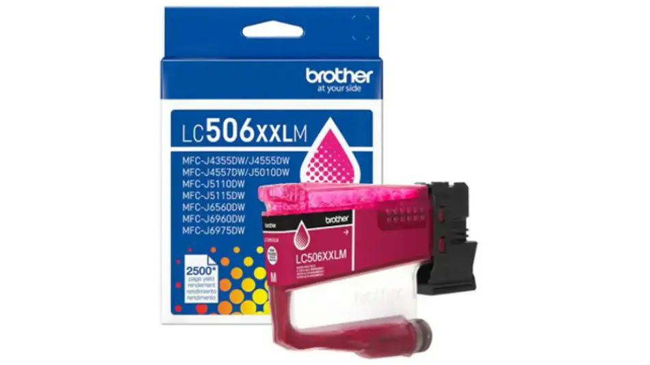 Brother LC506 XXL Magenta | Alto Rendimiento | Tinta Original 1