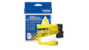 Brother LC506 XXL Amarillo | Alto Rendimiento | Tinta Original