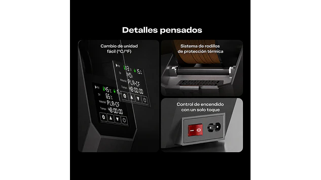 Space PI V2 Secador de Filamento Creality | Accesorios 3D 5