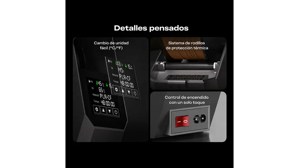 Space PI V2 Secador de Filamento Creality | Accesorios 3D 5