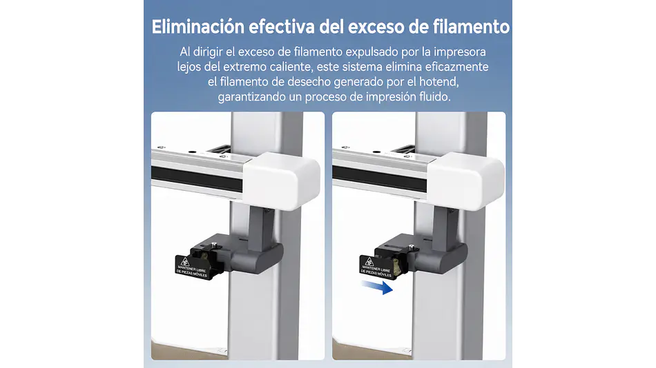 Sparkx I7 Kit de Expulsión de Material Residual Creality | Repuesto 3D 2